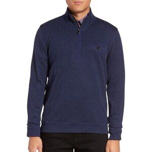 Ted Baker London Men's Valerio Quarter Zip Pullover Sweater 7 3XL